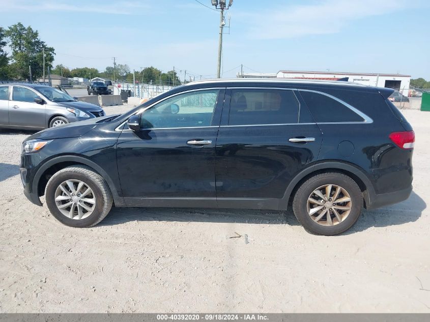 2018 Kia Sorento 2.4L Lx VIN: 5XYPG4A33JG349577 Lot: 40392020