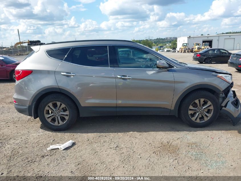 2014 Hyundai Santa Fe Sport 2.4L VIN: 5XYZU3LB2EG178892 Lot: 40392024