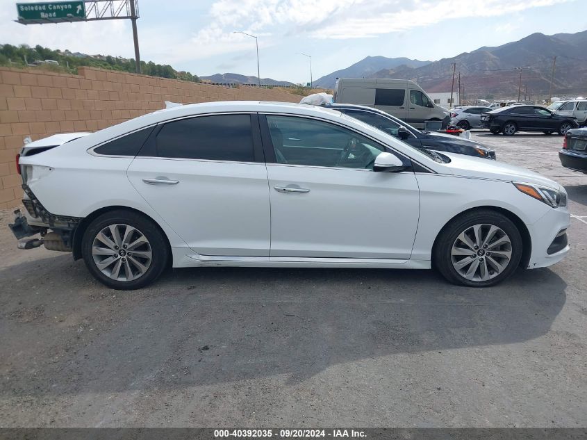 2017 HYUNDAI SONATA SPORT - 5NPE34AF7HH594057