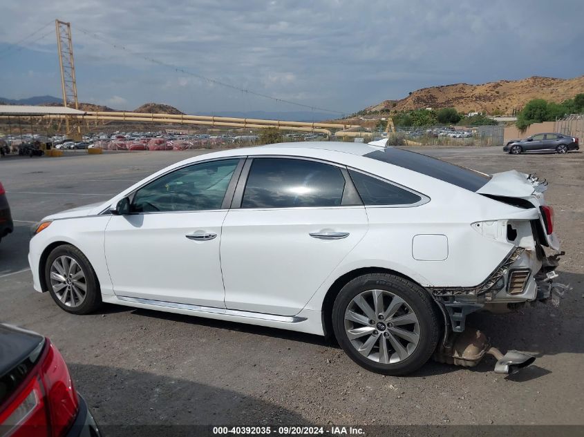 2017 HYUNDAI SONATA SPORT - 5NPE34AF7HH594057