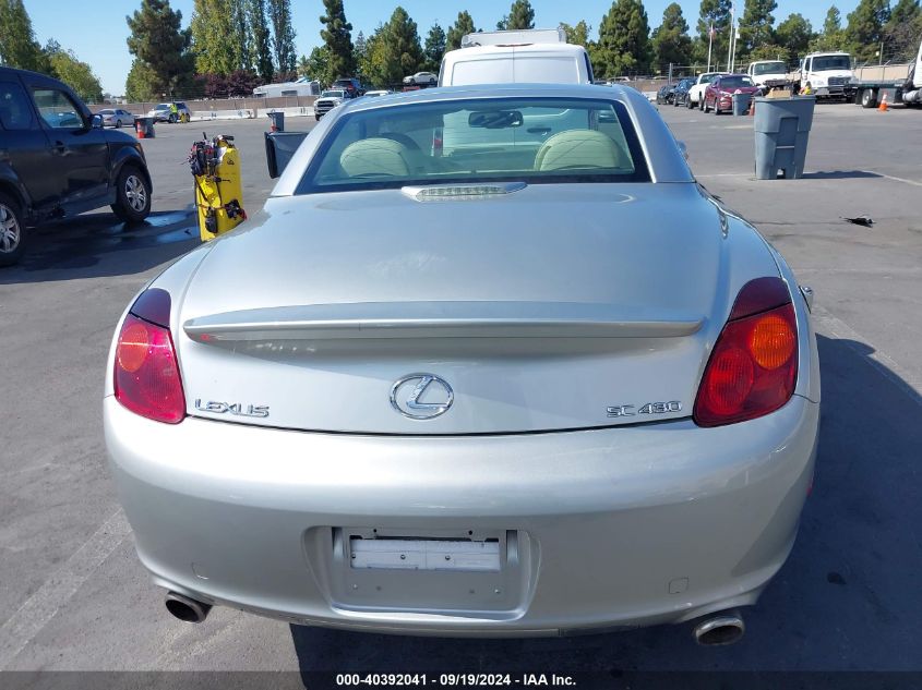 JTHFN48Y650065535 2005 Lexus Sc 430