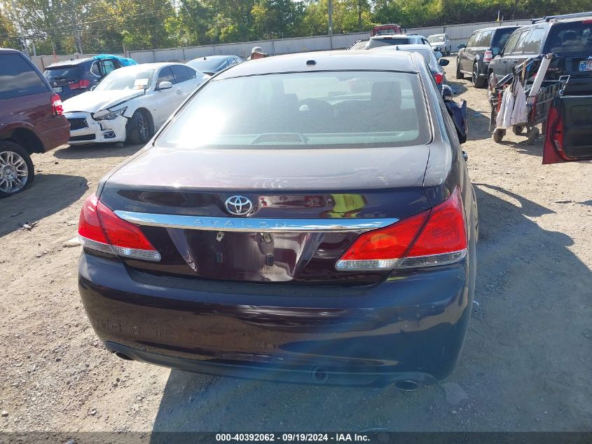 4T1BK3DB9BU419892 2011 Toyota Avalon