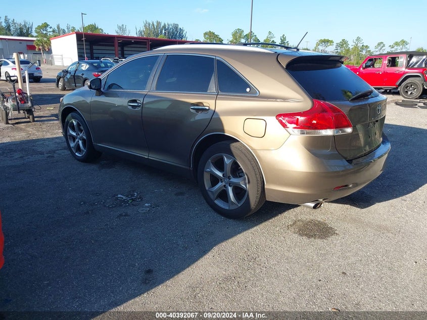 2009 TOYOTA VENZA VIN: 4T3ZK11A89U013294