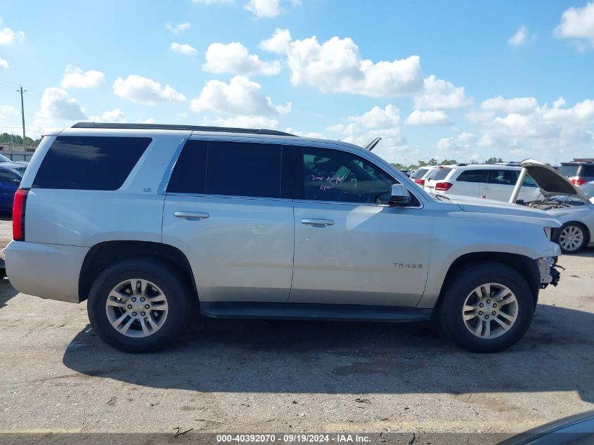 2016 Chevrolet Tahoe Ls VIN: 1GNSKAECXGR311282 Lot: 40392070