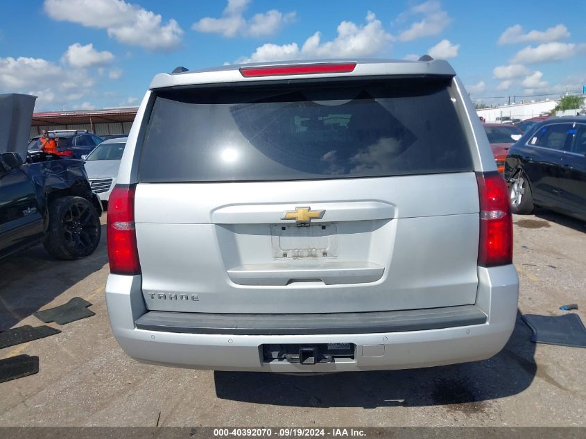 2016 Chevrolet Tahoe Ls VIN: 1GNSKAECXGR311282 Lot: 40392070