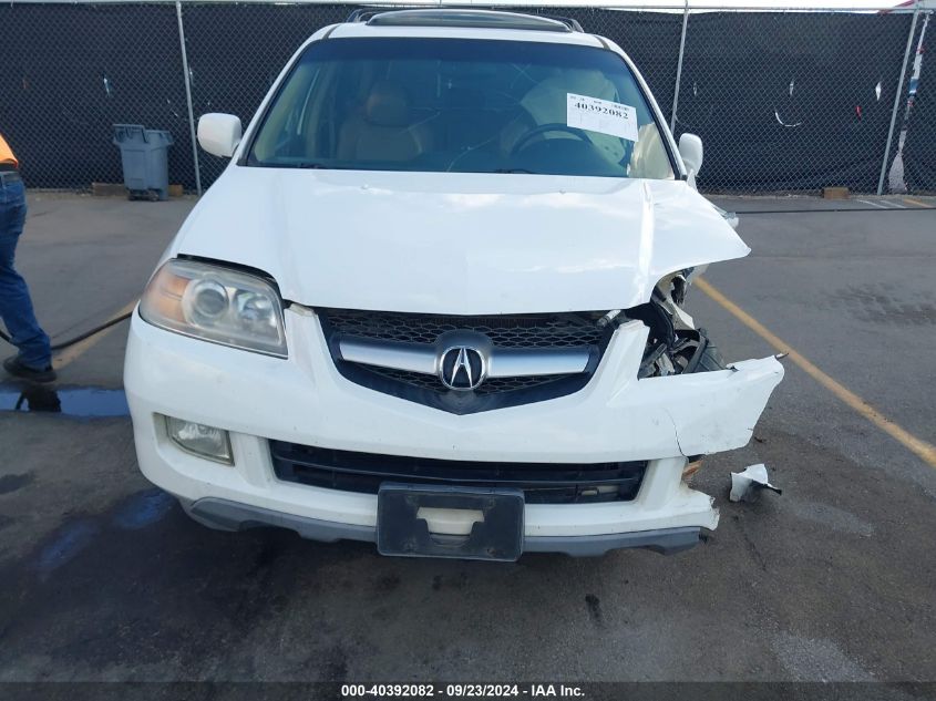 2006 Acura Mdx VIN: 2HNYD18666H527030 Lot: 40392082