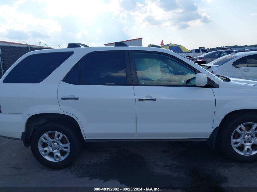 2006 Acura Mdx VIN: 2HNYD18666H527030 Lot: 40392082