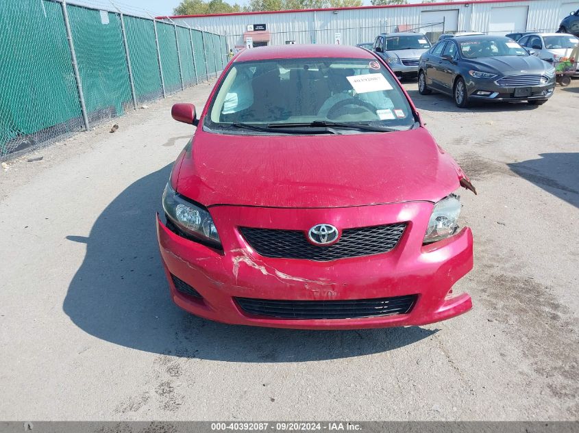 2010 Toyota Corolla Le VIN: 2T1BU4EE6AC270866 Lot: 40392087