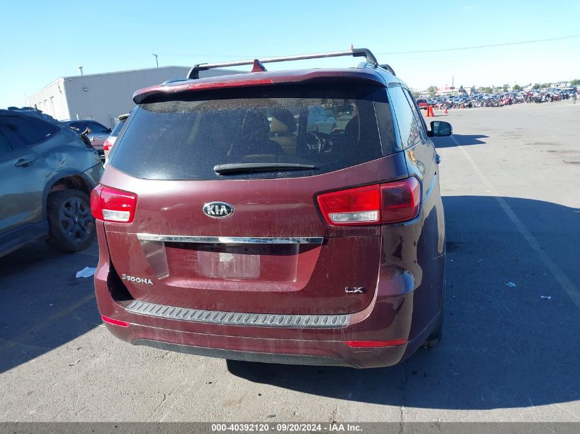 KNDMB5C17G6159795 2016 Kia Sedona Lx