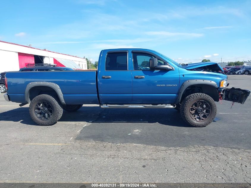 2005 Dodge Ram 2500 Slt/Laramie VIN: 3D7KS28D45G707438 Lot: 40392131