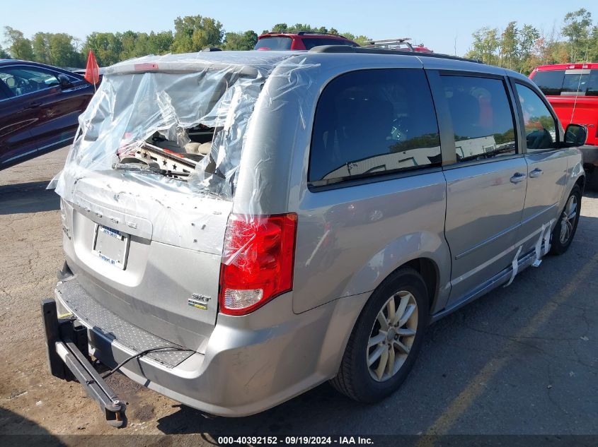 2016 Dodge Grand Caravan Sxt VIN: 2C4RDGCG2GR374736 Lot: 40392152