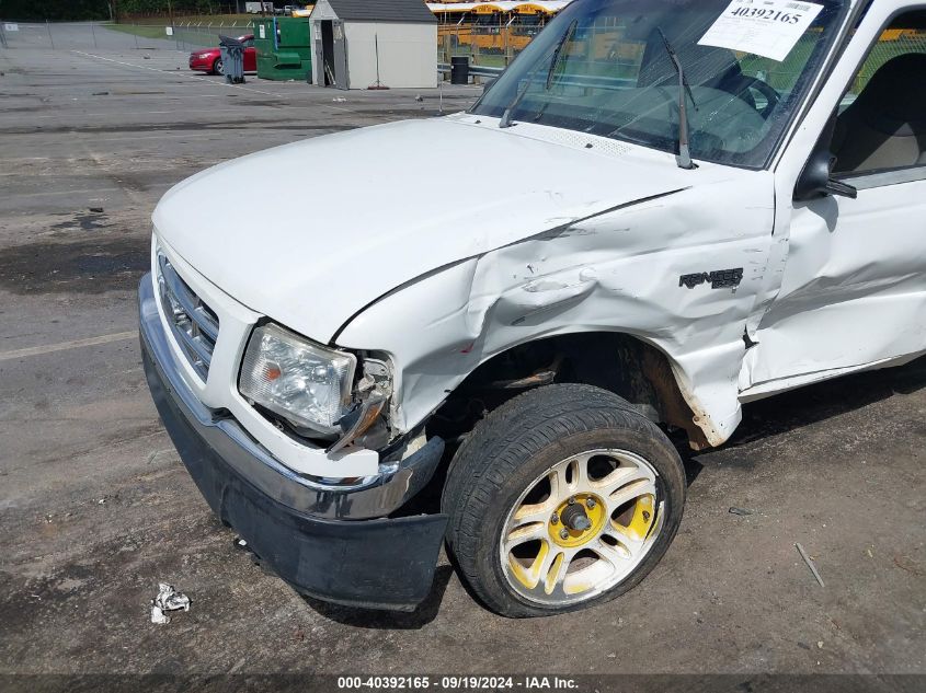 2002 Ford Ranger Edge/Xl/Xlt VIN: 1FTYR10U52TA20277 Lot: 40392165