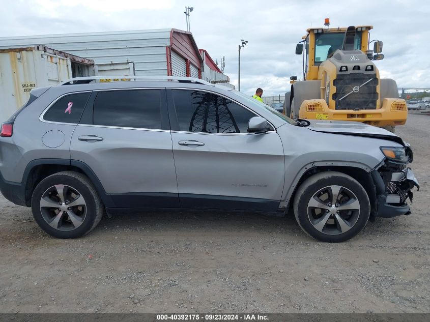 2019 Jeep Cherokee Limited 4X4 VIN: 1C4PJMDXXKD133046 Lot: 40392175