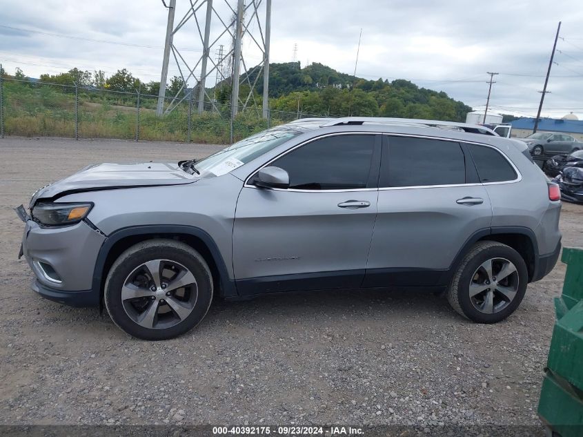 2019 Jeep Cherokee Limited 4X4 VIN: 1C4PJMDXXKD133046 Lot: 40392175