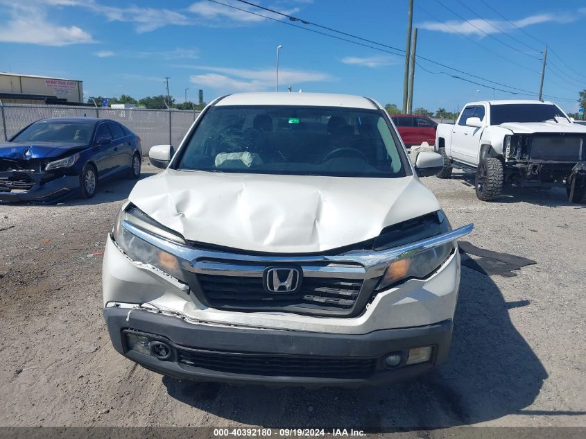 2017 Honda Ridgeline Rtl VIN: 5FPYK2F58HB011487 Lot: 40392180