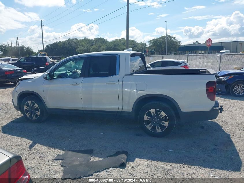 2017 Honda Ridgeline Rtl VIN: 5FPYK2F58HB011487 Lot: 40392180