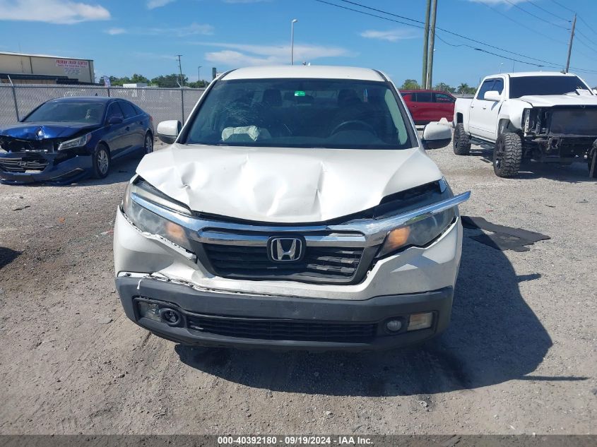 2017 Honda Ridgeline Rtl VIN: 5FPYK2F58HB011487 Lot: 40392180