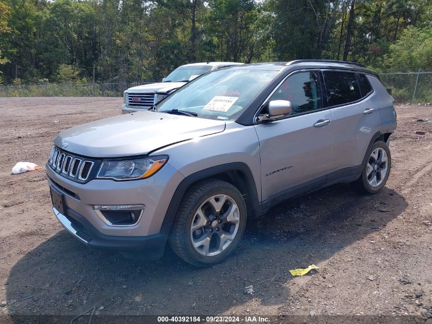 VIN 3C4NJCCB2KT637818 2019 Jeep Compass, Limited Fwd no.2