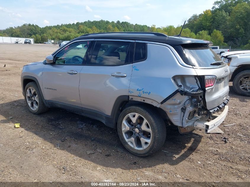 VIN 3C4NJCCB2KT637818 2019 Jeep Compass, Limited Fwd no.3