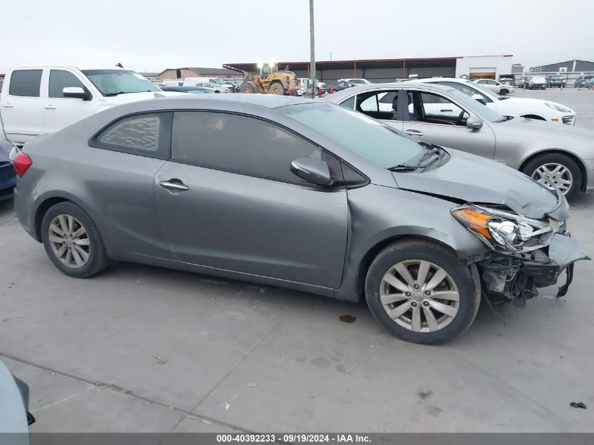 2016 Kia Forte Koup Ex VIN: KNAFX6A88G5572523 Lot: 40392233