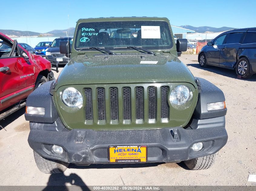 2021 Jeep Wrangler Sport VIN: 1C4GJXAG3MW737454 Lot: 40392262