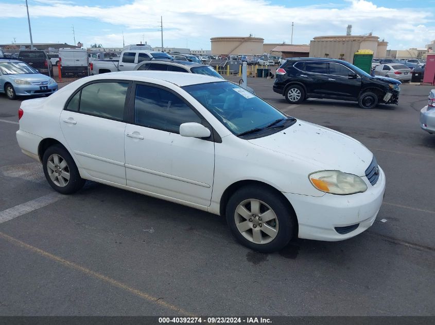 2003 Toyota Corolla Le VIN: 1NXBR38E73Z128678 Lot: 40392274