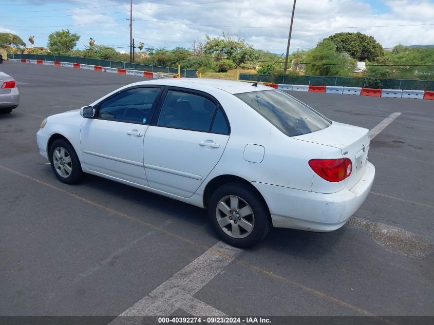 2003 Toyota Corolla Le VIN: 1NXBR38E73Z128678 Lot: 40392274