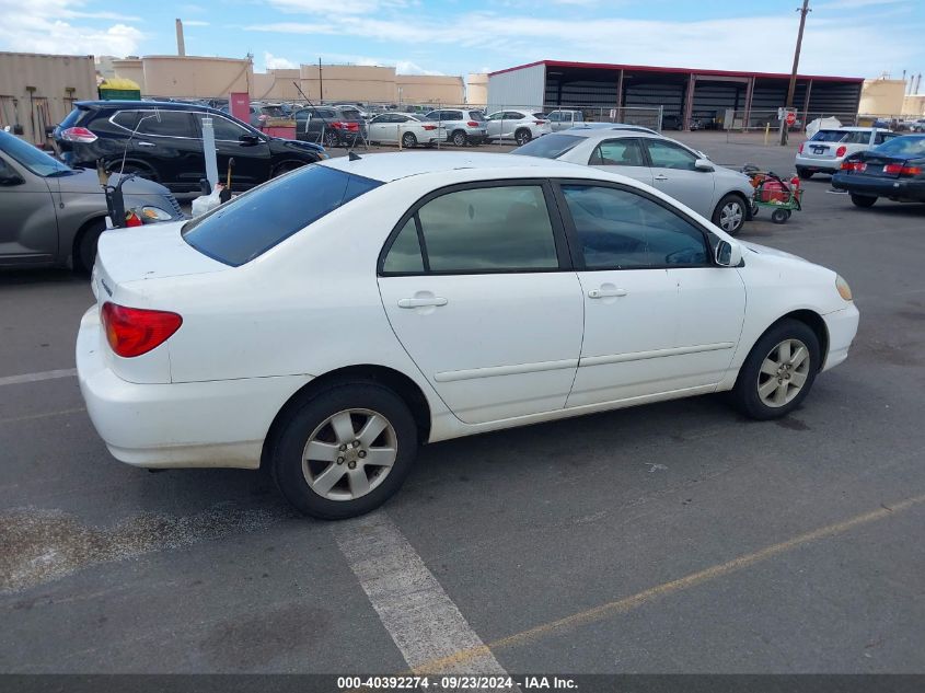 2003 Toyota Corolla Le VIN: 1NXBR38E73Z128678 Lot: 40392274