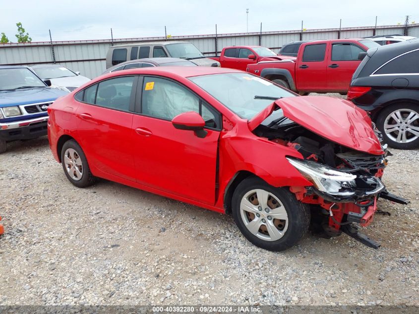 2016 Chevrolet Cruze Ls VIN: 1G1BC5SMXG7304640 Lot: 40392280