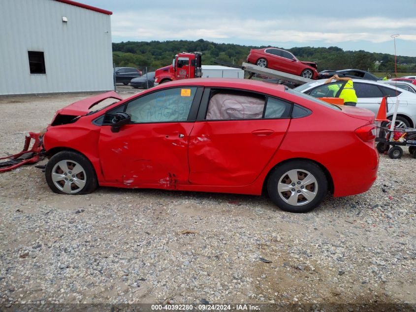 2016 Chevrolet Cruze Ls VIN: 1G1BC5SMXG7304640 Lot: 40392280