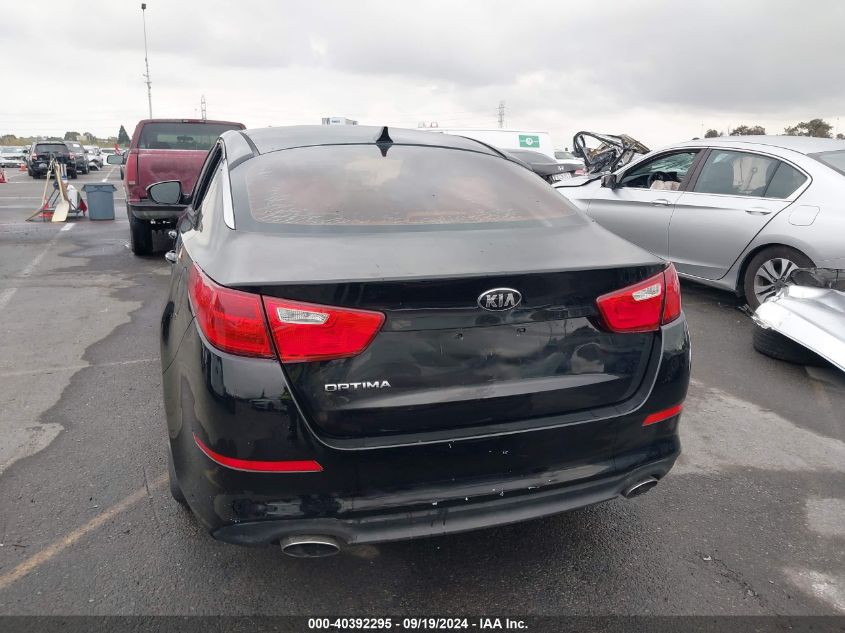 2015 Kia Optima Lx VIN: 5XXGM4A75FG466519 Lot: 40392295