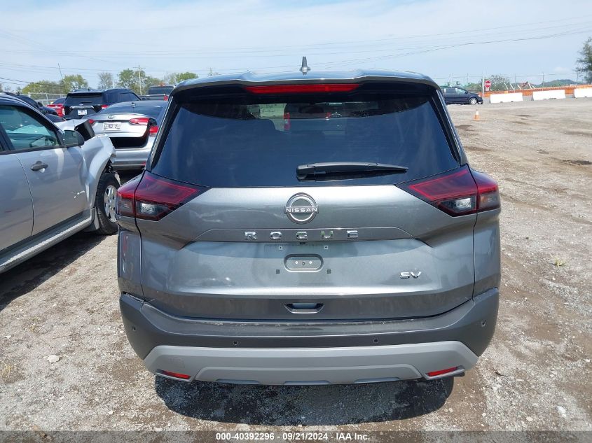 2022 Nissan Rogue Sv Fwd VIN: 5N1BT3BA8NC714807 Lot: 40392296