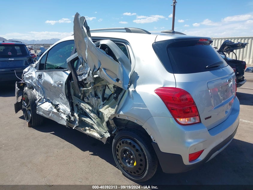 VIN 3GNCJLSB4KL293845 2019 CHEVROLET TRAX LT
