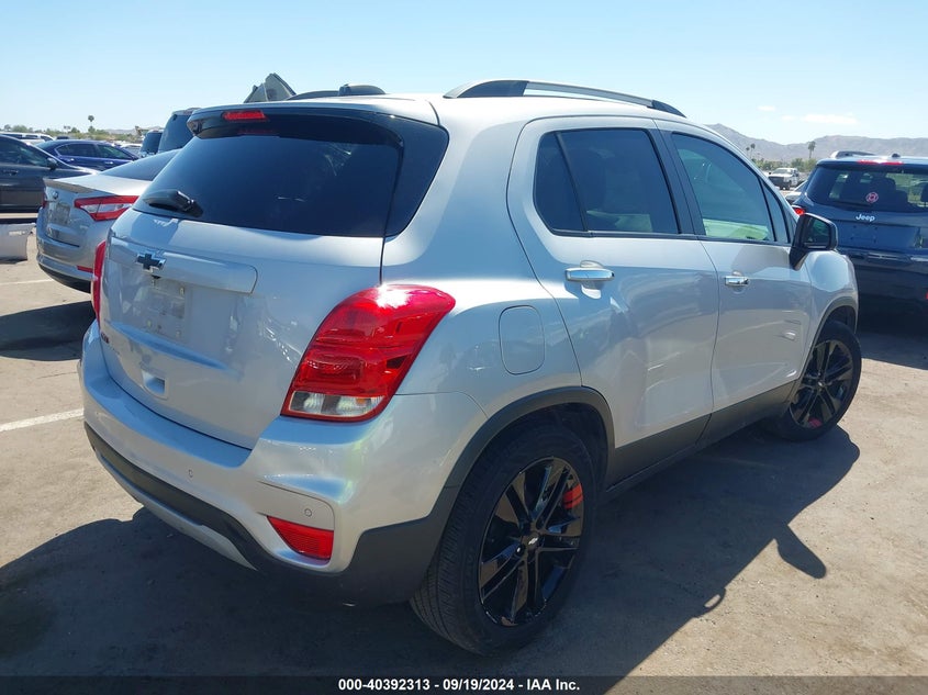 VIN 3GNCJLSB4KL293845 2019 CHEVROLET TRAX LT