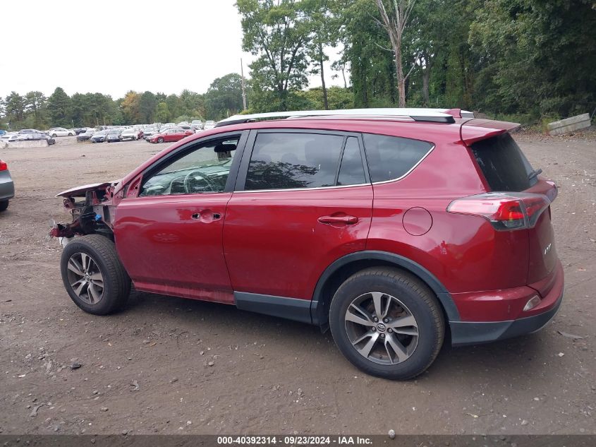 2018 Toyota Rav4 Xle VIN: JTMRFREV8JD233827 Lot: 40392314