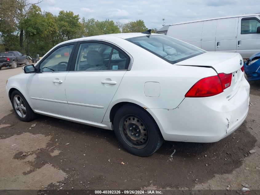 2010 Kia Optima Lx VIN: KNAGG4A89A5375358 Lot: 40392326