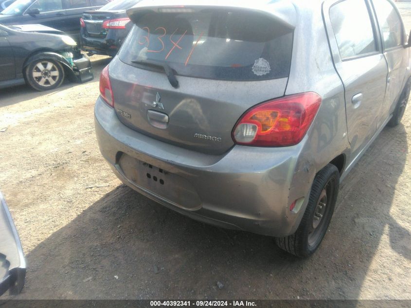 2015 Mitsubishi Mirage De VIN: ML32A3HJ2FH046169 Lot: 40392341