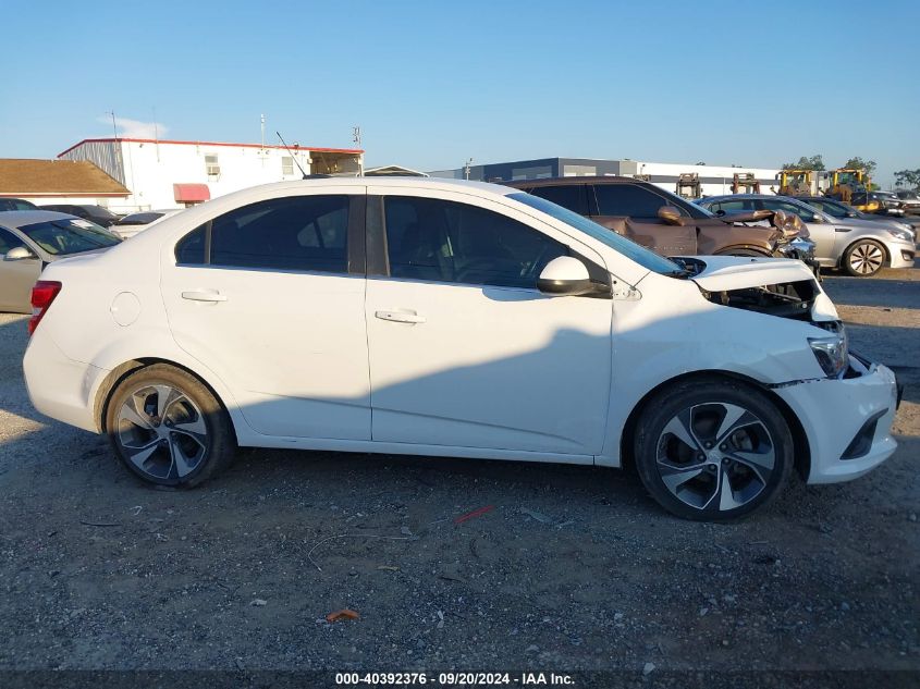 2020 Chevrolet Sonic Fwd Premier VIN: 1G1JF5SB5L4120493 Lot: 40392376