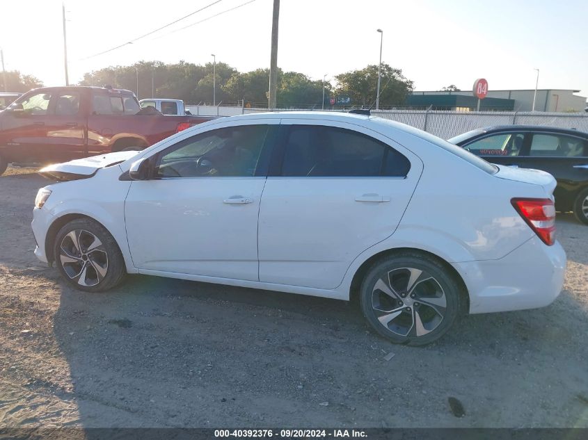 2020 Chevrolet Sonic Fwd Premier VIN: 1G1JF5SB5L4120493 Lot: 40392376