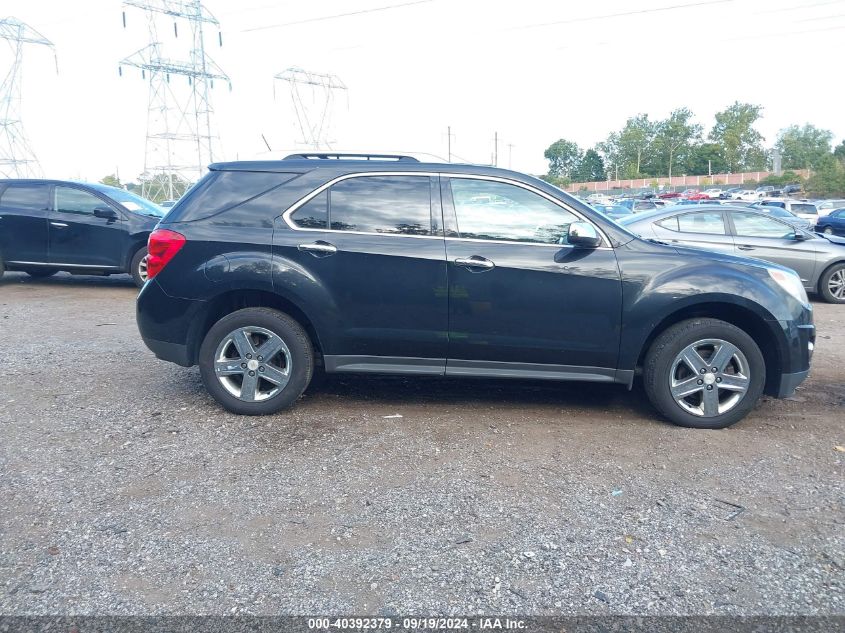 2014 Chevrolet Equinox Ltz VIN: 2GNFLHEK7E6310209 Lot: 40392379