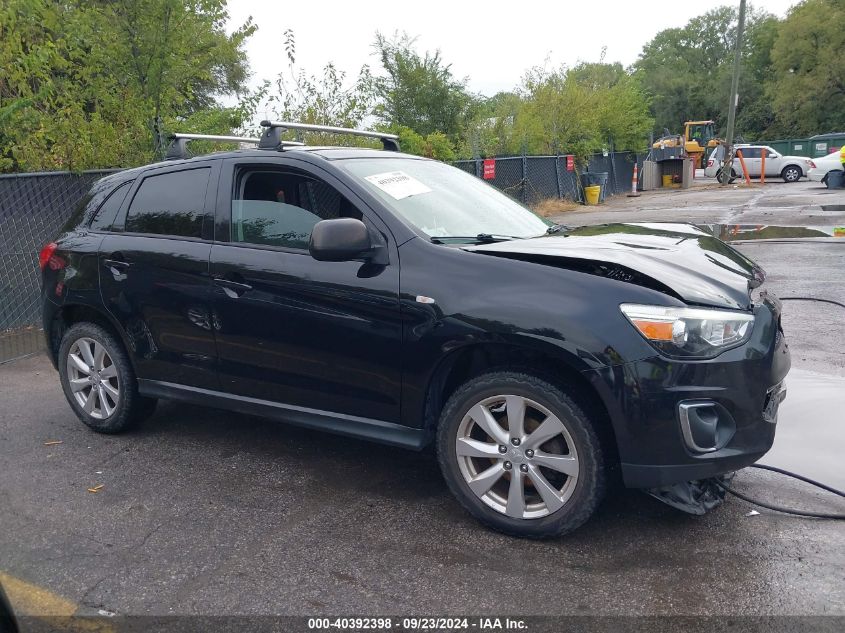 2015 Mitsubishi Outlander Sport Es VIN: 4A4AP3AUXFE019646 Lot: 40392398