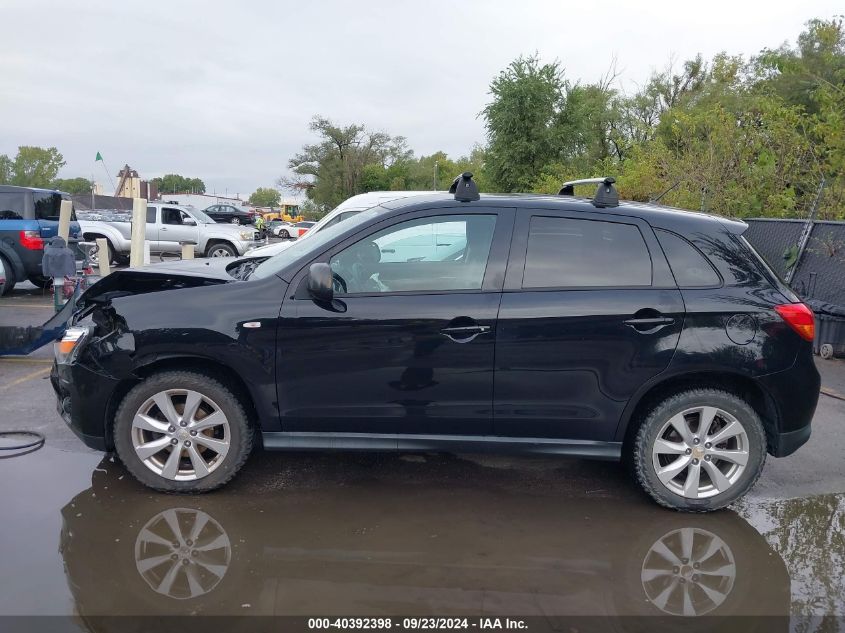 2015 Mitsubishi Outlander Sport Es VIN: 4A4AP3AUXFE019646 Lot: 40392398