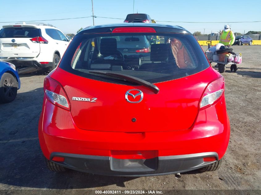 2014 Mazda Mazda2 Sport VIN: JM1DE1KZXE0186500 Lot: 40392411