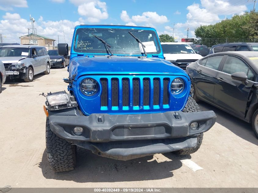 2022 Jeep Wrangler Unlimited Sport S 4X4 VIN: 1C4HJXDG2NW148445 Lot: 40392449