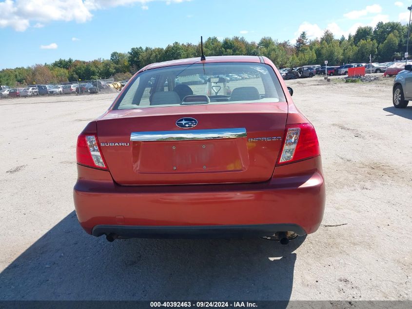 2009 Subaru Impreza 2.5I VIN: JF1GE61649H516095 Lot: 40392463