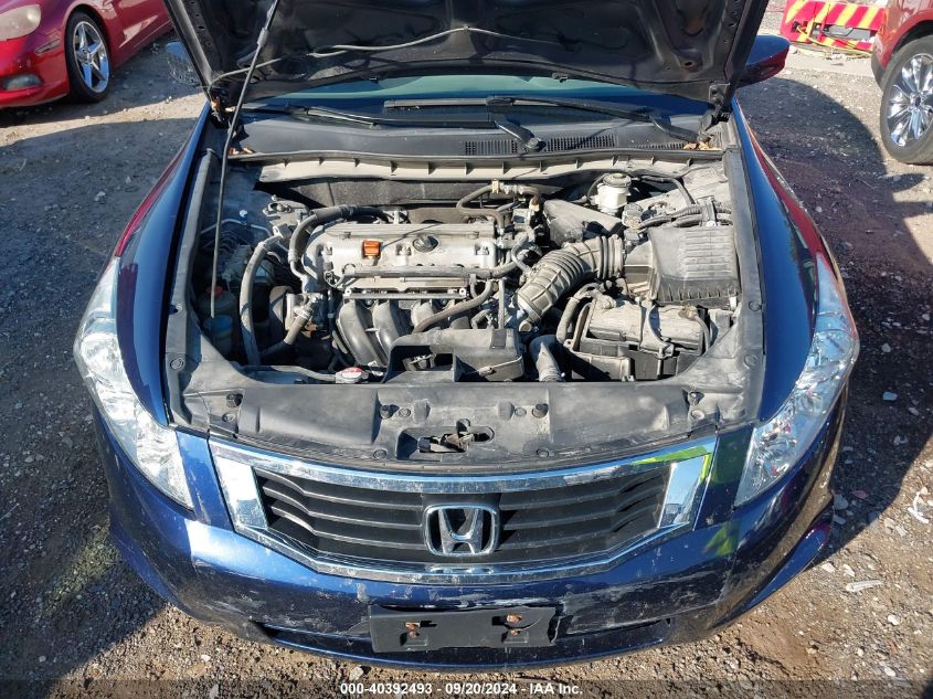 1HGCP2F40AA000947 2010 Honda Accord 2.4 Lx-P