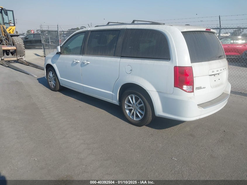 Vin: 2c4rdgcg8kr643136, lot: 40881076, dodge grand caravan sxt 20193