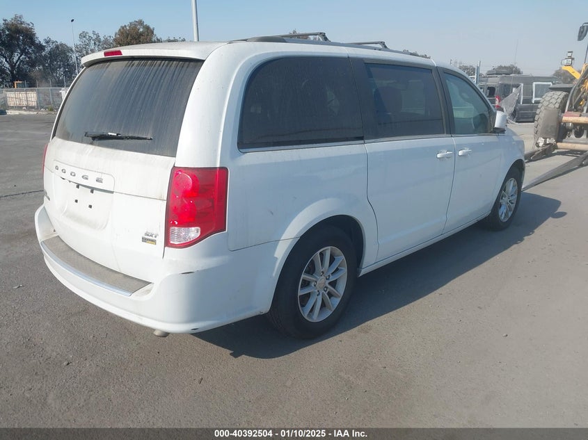 Vin: 2c4rdgcg8kr643136, lot: 40881076, dodge grand caravan sxt 20194