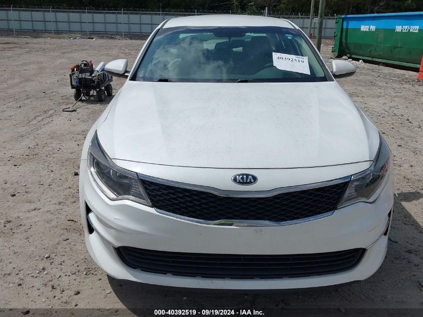 2018 Kia Optima Lx VIN: 5XXGT4L35JG254208 Lot: 40392519