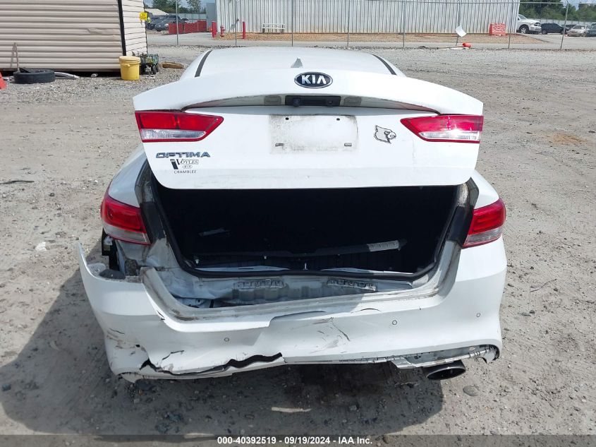 2018 Kia Optima Lx VIN: 5XXGT4L35JG254208 Lot: 40392519